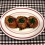 うちの照り焼きソースで大根の照り焼きステーキ。