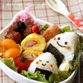 初心者さんや時間のないときに！おにぎり親子のお弁当♪ by トイロさん