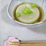 柔らか大根の枝豆あんかけ
