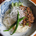帆立入り【肉味噌うどん】ホタテの出汁が効いてます by peguさん