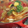 野菜たっぷり彩りスープ by recipeさん