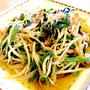 サッパリ美味しい！ニラとモヤシとベーコンの醤油ぽん酢炒め☆