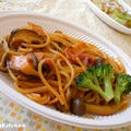 お弁当に合うパスタメニュー①『きのこのトマトパスタ』 by 柴田真希さん