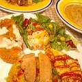 mazeカレーピラフプレート＆もやグラスープ＆生ハムチーズ by NANA BOMBERさん