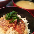 「鰹の胡麻づけ丼」 by ほ助さん