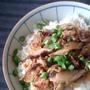 おかか風味のオイスター生姜焼き丼