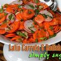 Latin Carrots & Radish Salad ライムの香りで美味しいカラフル・サラダ by Jackieさん