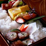 ◆芋きんとんの豚ロール弁当