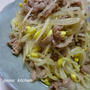 豆もやしのナムル炒め