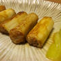 白ネギのひき肉詰め（チーズ味）
