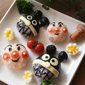 定番ですね！アンパンマンとばいきんまんのおにぎり♪ by トイロさん