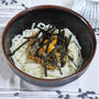 釜上げうどんアンチョビ納豆乗せ