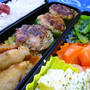 簡単♪　肉詰めピーマン弁当☆