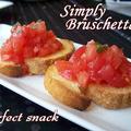 Simply Bruschetta - Italian ひとつまみで夏の味を満喫♪ブルスケッタ by Jackieさん