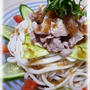 冷やしぶっかけ肉うどん