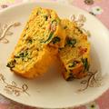混ぜて焼くだけ！「ホウレン草とベーコンのケーク・サレ　＊簡単“お食事パン”」 by かんざきあつこ(a-ko)さん