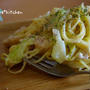 ホワイトソースで*鶏ささ身とキャベツのクリームパスタ