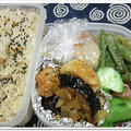 玄米ご飯と夏野菜のお弁当 by ももなほさん