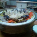 食べれるラー油で蒸し野菜 by ひろしさん