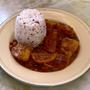 大根とカジキマグロの和風カレー。