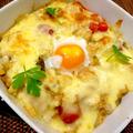 トースターで半熟たまごのせレッドカレードリア！！ by ぱおさん
