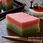 ■和菓子■ ひし餅風ういろう