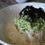 ３分でできる！きゅうりだれそうめん♪