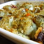 ﾀｺとﾎﾀﾃのﾊｰﾌﾞﾊﾟﾝ粉ｵｲﾙ焼き