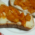 雪蔵しらぬい（柑橘系）のマーマレードのライ麦パンDEトースト