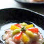 ベーコンの蓮根蒸し