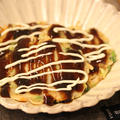 白玉粉でお好み焼き。 by 星野奈々子さん