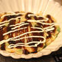 白玉粉でお好み焼き。