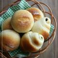 卵不使用だけどフワッフワ！ミルキーパン生地で３種のパン★ by トイロさん