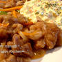 ぷるぷる豚肉の野菜炒め☆タルタルソース添え
