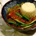 汁だくカレーとターメリックライス。 by きー。さん