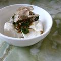 手作り香味油で、崩し豆腐の香味オクラ冷奴。 by きー。さん
