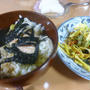 生鮭ときのこの炊き込みご飯から「お茶漬け」★