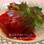鶏ミンチで作るとってもやわらか煮込みハンバ−グ