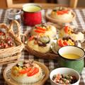 冷凍庫ストックでお惣菜パンランチ☆ by さとえりさん