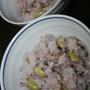 青大豆と十穀米のごはん