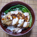 ピリ辛☆本格中華風鶏肉の煮込み丼 by はらぺこ準Junさん