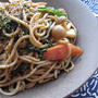 そばパスタ風