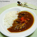牛すじ肉のとろとろカレー by コックしろさん