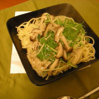 【早ゆでパスタレシピ】和風キノコあんかけパスタ 