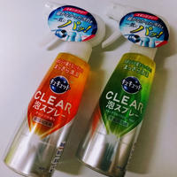 届かない部分もキレイ☆キュキュットCLEAR泡スプレー