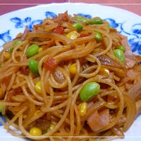 大好きなナポリタンパスタ 