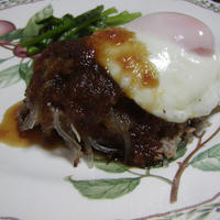 春雨たっぷりハンバーグ　ポン酢おろしソースで・・・