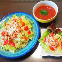 【つけスパゲティー☆レシピコンテスト】メキシカンタコスパ～つけ麺～ 