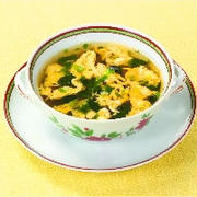 混ぜ込み中華風スープ