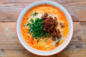 5分で完成！そうめんで担々麺レシピ